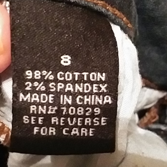 Rue 21 high rise destroyed skinny jeans sz 8*as is - Picture 14 of 16